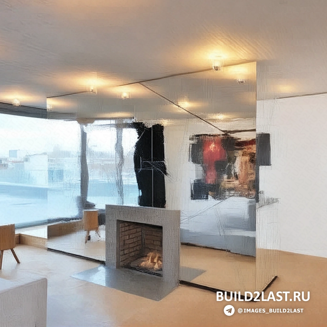 Спальня с огромным окном и панорамным видом на Берлин